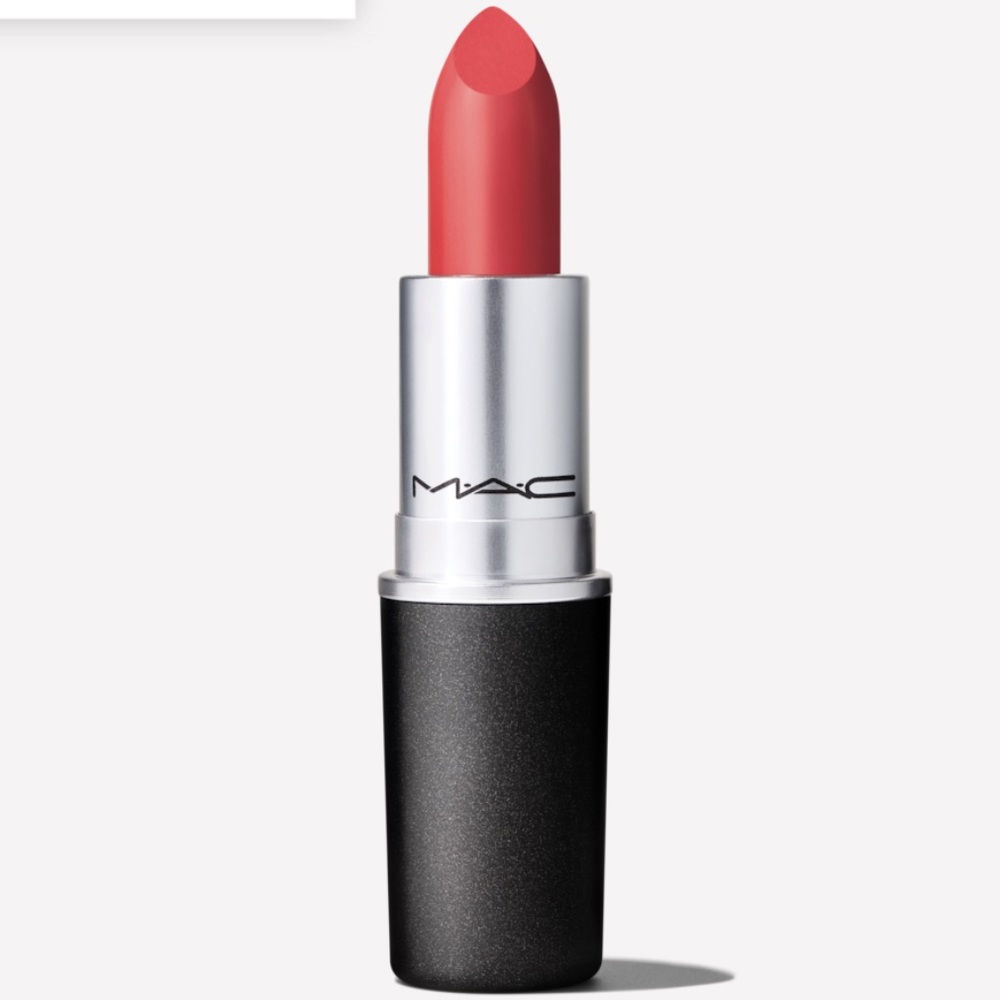 MAC COSMETICS Matte Lipstick 668 Forever Curious (Pinky Red) NIB $25